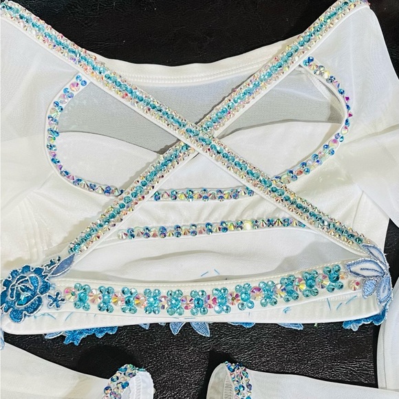 Child Girls Small 6/7 Lyrical Two Piece Costume - Picture 5 of 12